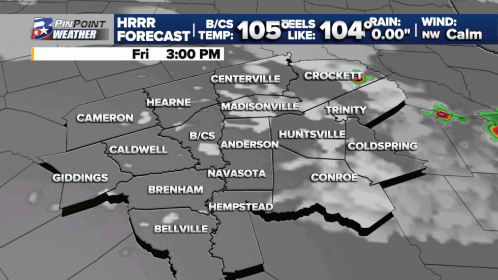 Round one is much more isolated through the evening hours. Main concern will be gusty winds...