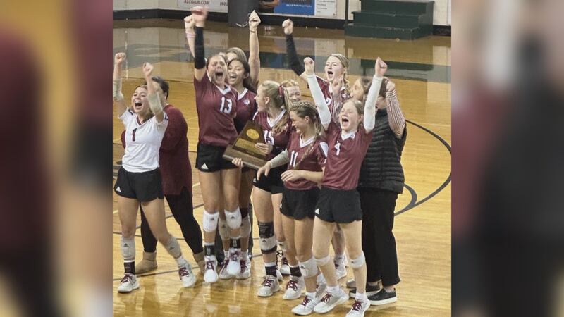 The Iola Lady Bulldogs volleyball team is advancing to the state championship game Friday...