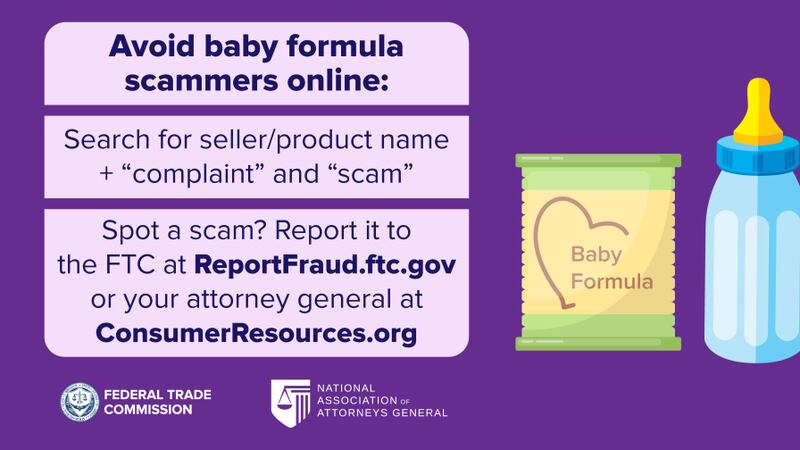 Not enough baby formula means plenty of scammers