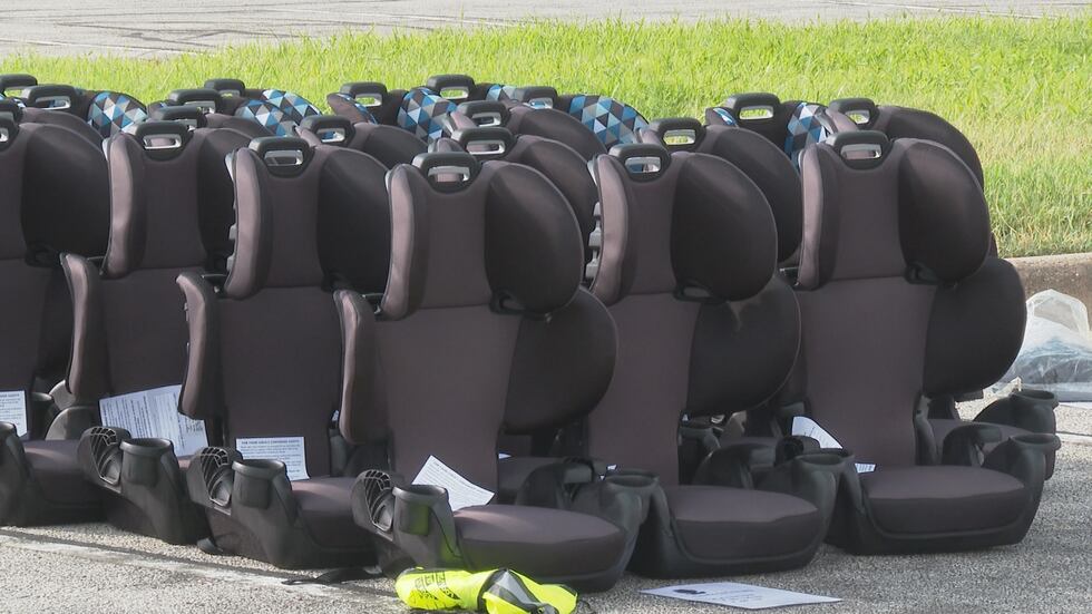 Community organizations join forces for car seat inspection event