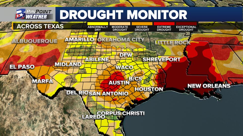 A little at a time to quench our thirst! There's continued (albeit small) improvement in this...