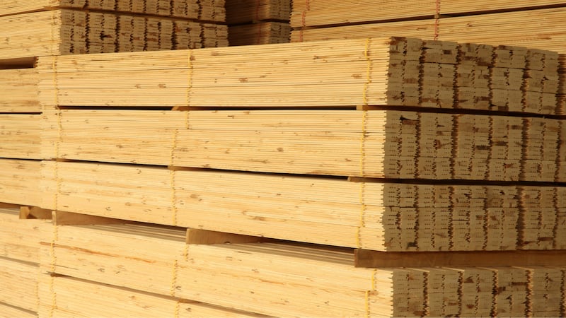 The first bundle clipped the worker, while the second rolled over and crushed him, according...