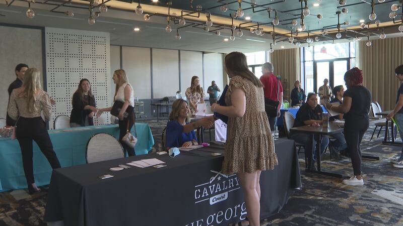 The event was held by Century Square on Monday at the George Hotel.