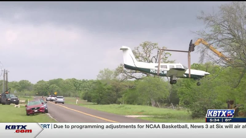 Plane removed off land, pending FAA investigation