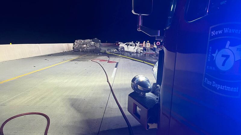 Northbound lanes of 1-45 were closed for several hours while tow operators worked to clear the...