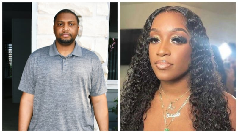 Chukwuebuka Nwobodo, 28, is wanted for the murder of Felicia Johnson, 24.