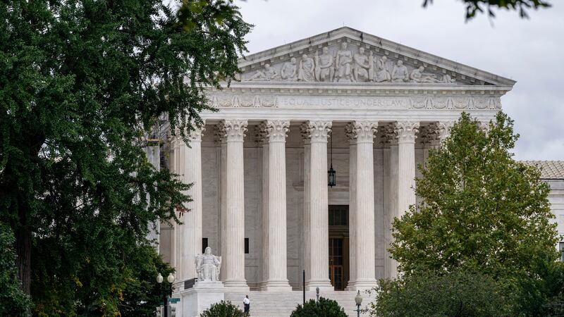 FILE - The Supreme Court is seen in Washington, Sept. 25, 2023. The new term of the high court...