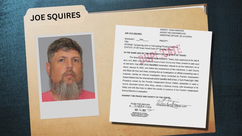 Former Franklin ISD Director of Technology is accused of theft and tampering with evidence.