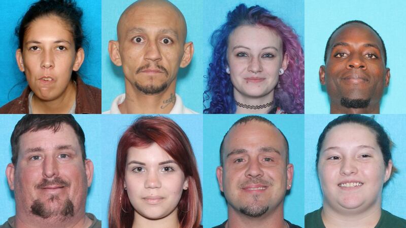 8 of the 22 people arrested. SEE THE PHOTO GALLERY BELOW FOR ALL THE MUGSHOTS AND NAMES.