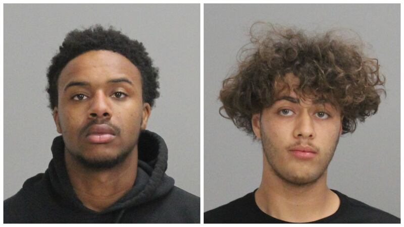 Jeffery Warren, 21, and Dalton Zona, 19,