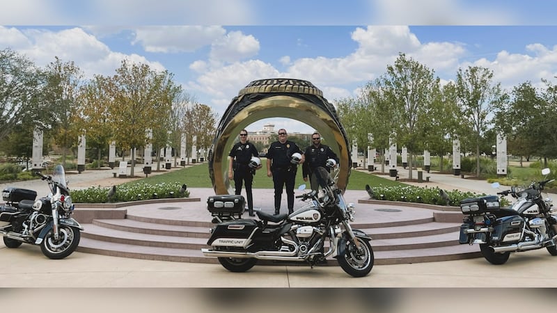 The Texas A&M Police Department is showing off its new rides.