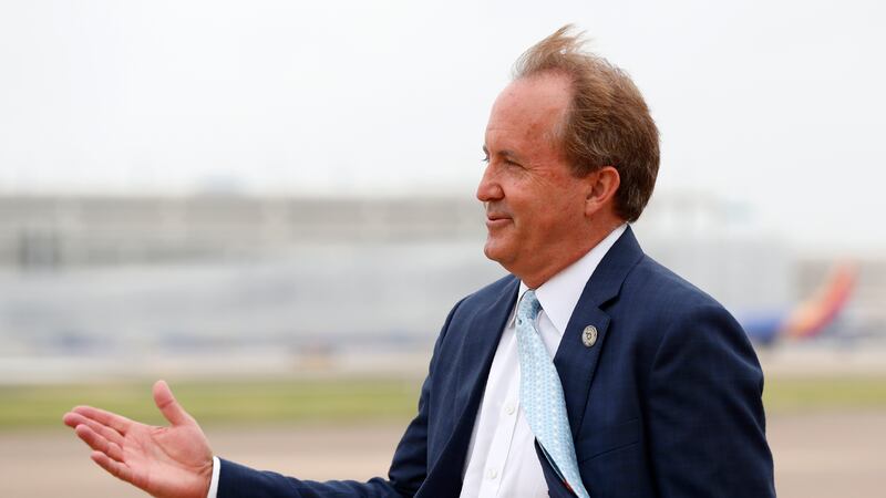 FILE - In this June 28, 2020, file photo, Texas State Attorney General Ken Paxton waits on the...